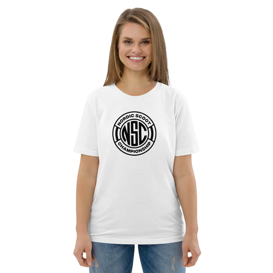 NSC organic cotton t-shirt White/Black